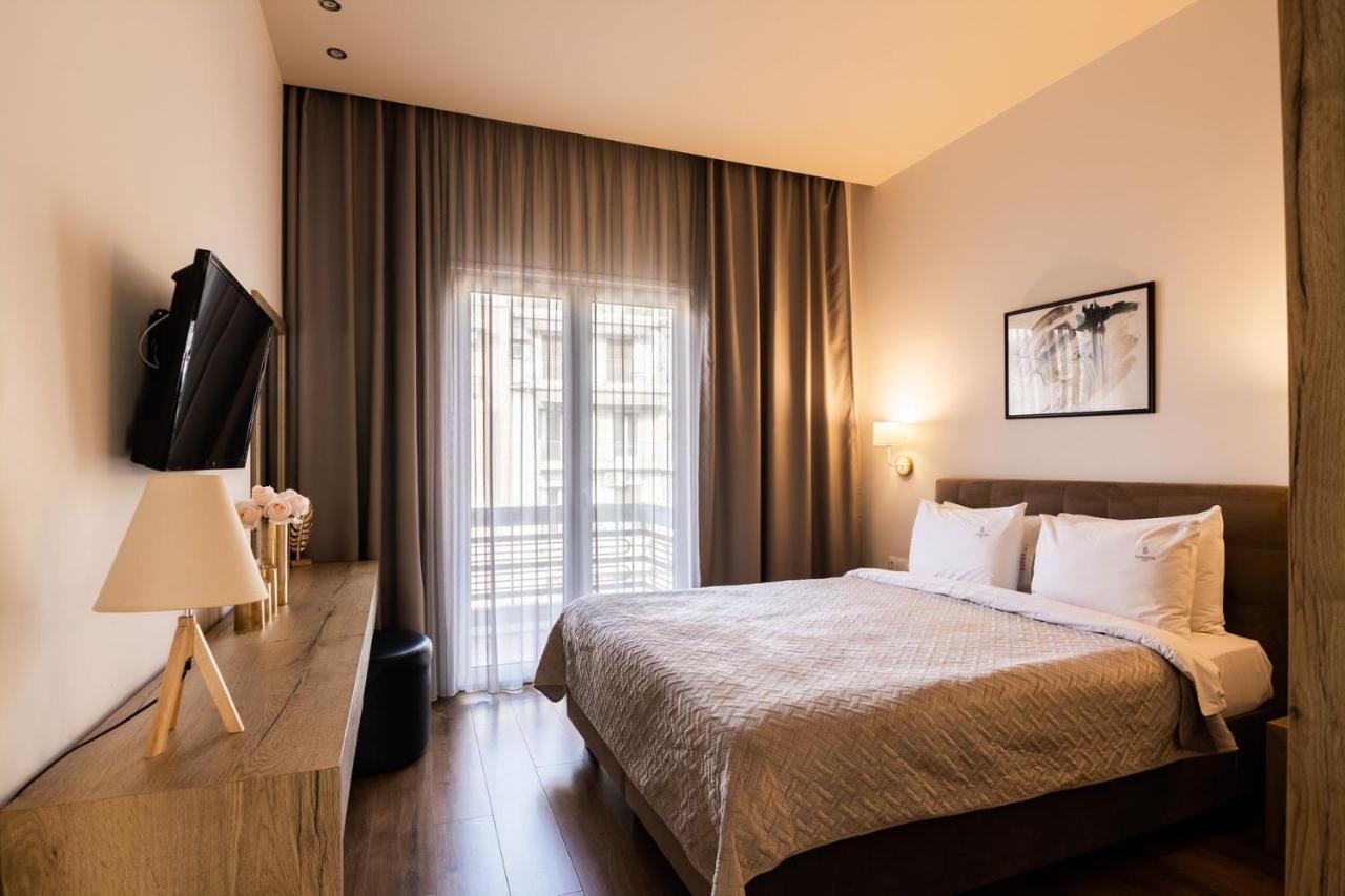Superior One Luxury Apartments Tesalonika Bagian luar foto