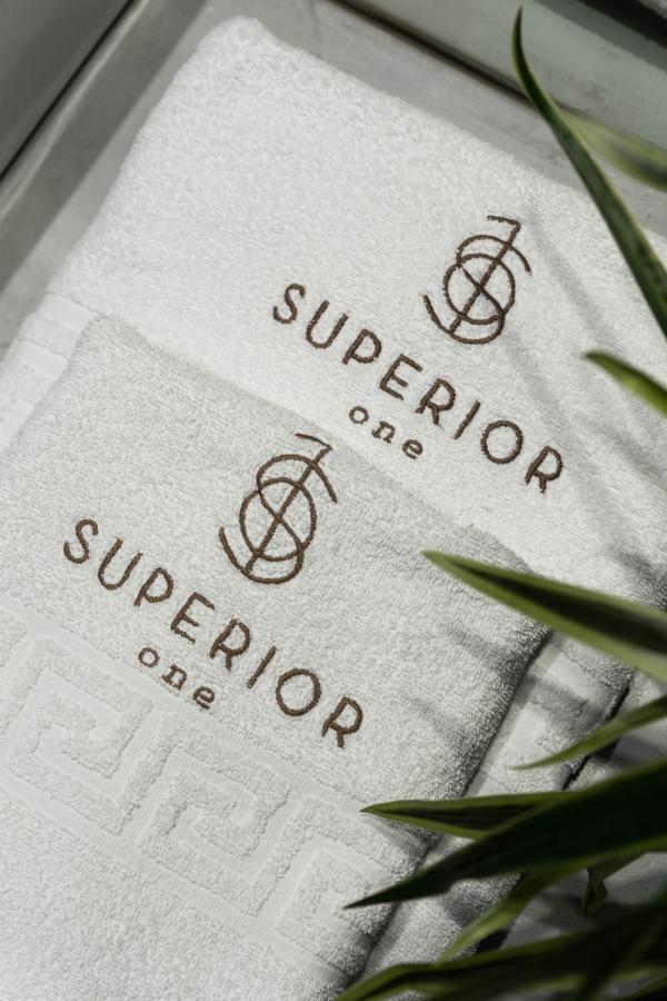 Superior One Luxury Apartments Tesalonika Bagian luar foto